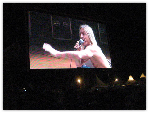 Iggy Pop à la fête de l'humanité 2007, La Courneuve, France