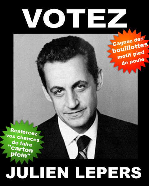 Sarkozy versus Julien Lepers