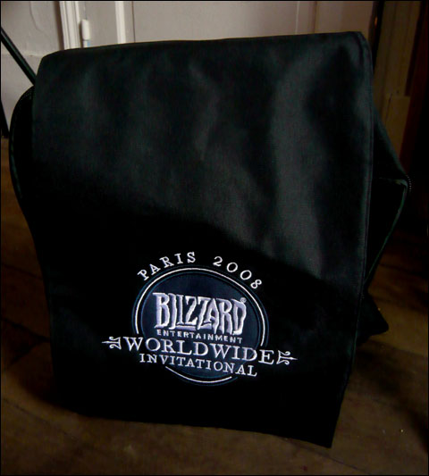 sac à dos Blizzard WorldWide Invitational 2008 (goody bag)